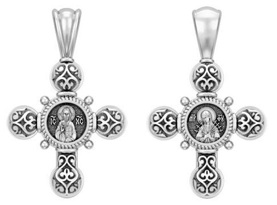 Крест. Господь Вседержитель. Икона Божией Матери «Семистрельная»