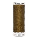 Нитки универсальные Gutermann Sew-all 100 (200 метров), 5 кат. | 288 медная горчица