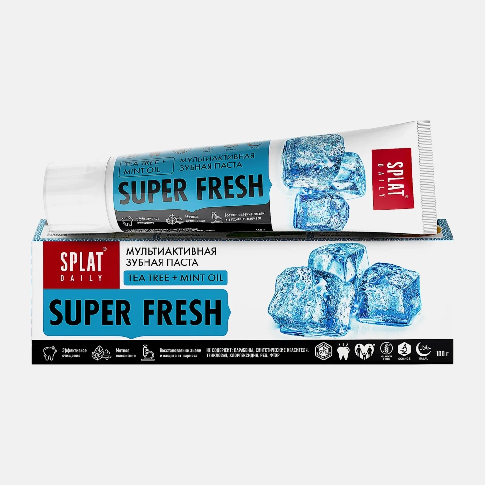 Зубная паста Splat Daily Super Fresh 100г