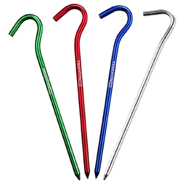 Колышки для палатки Naturehike NH15A008-I алюминиевые 8 шт 18см Красный