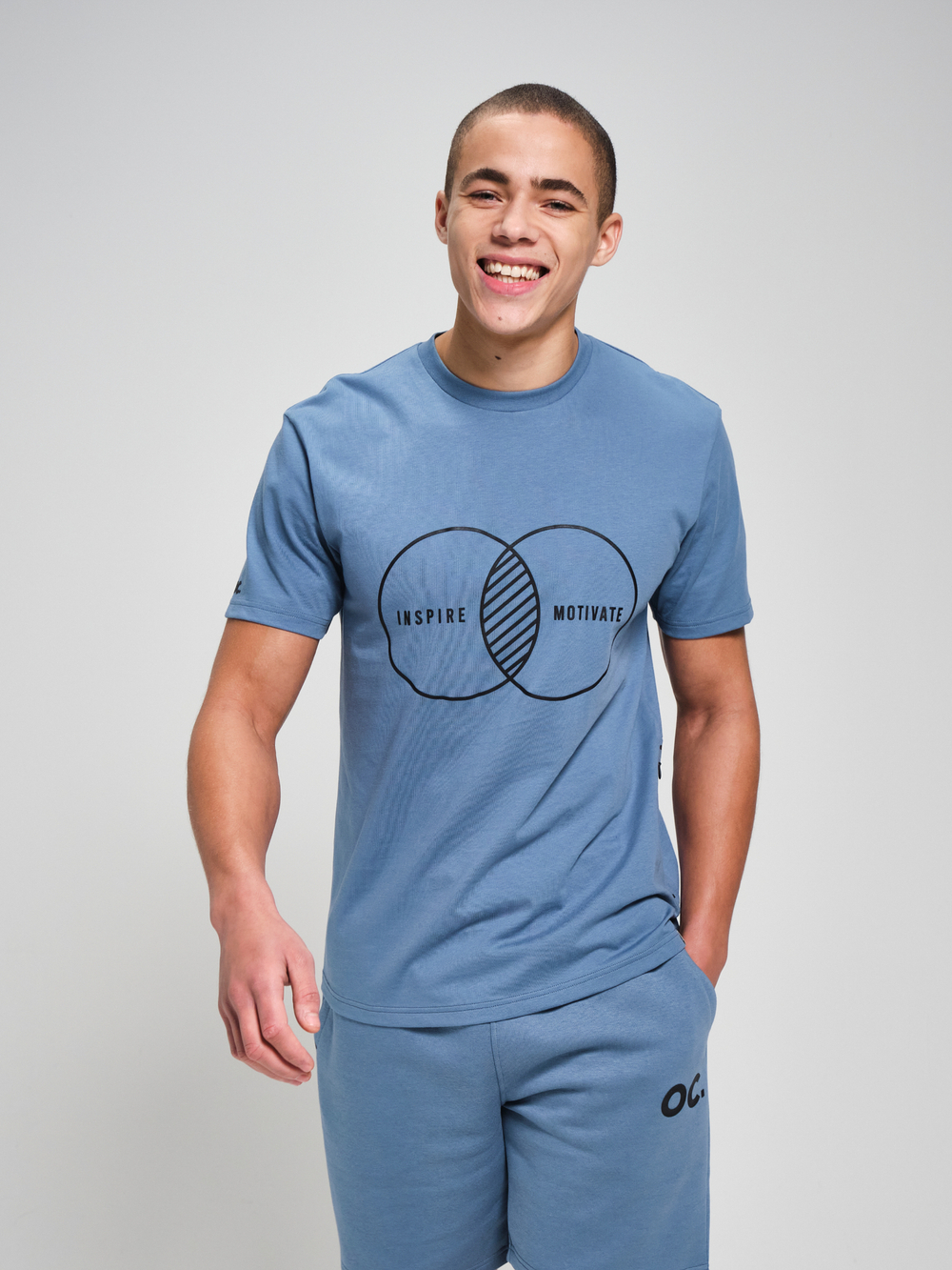 Футболка мужская ORIGINAL CREATOR INSPIRE T-SHIRT, Светло-синий