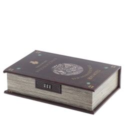 GAEM Шкатулка-книга с кодовым замком, L17,5 W7 H27 см