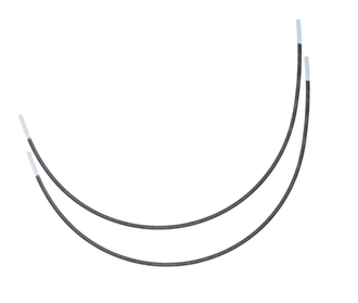 "BLITZ" KB8-12 косточки (пара) металл 2 мм 130 мм плоские каркасы