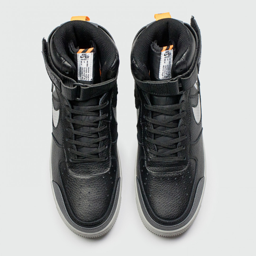 кроссовки Nike Air Force 1 High Under Construction Black / Grey