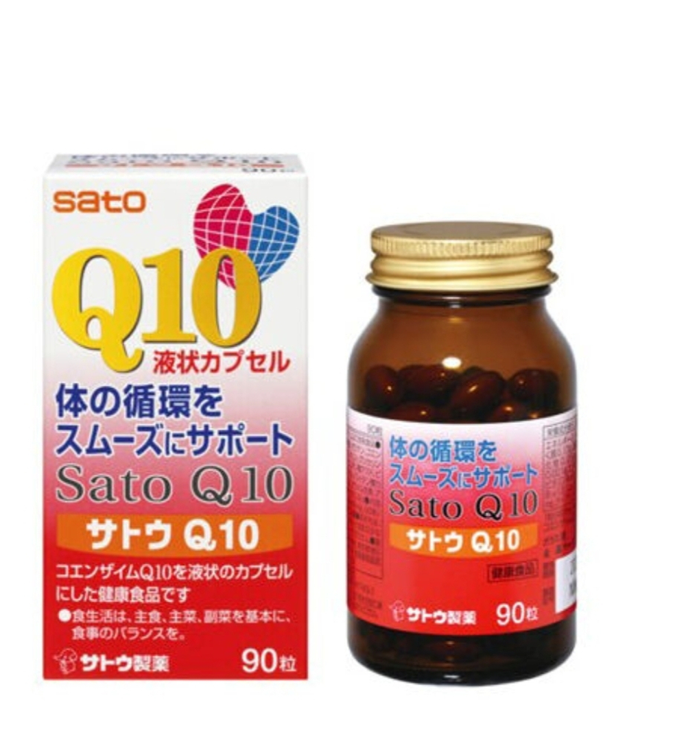SATO Q10 - комплекс коэнзима, витаминов и минералов на 90 дней