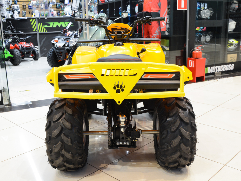 Квадроцикл IRBIS ATV125 желтый (ПСМ)