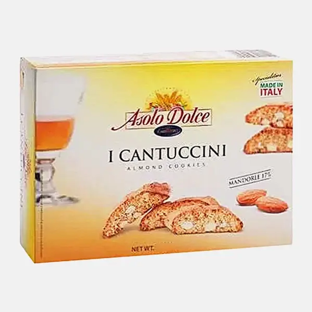 Печенье Cantuccini с шоколадной крошкой Asolo Dolce 150г