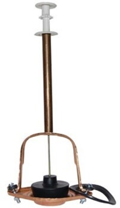 Латунная колонка для бачка вертикальная (30/1шт)