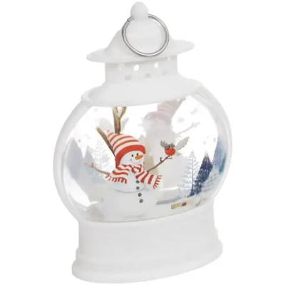 Сувенир с подсветкой «Лампа - Весёлый вечер» 7*4*13 см, Белый