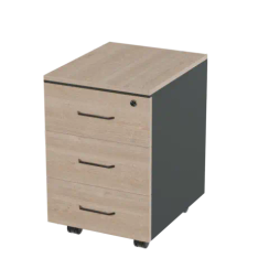 Тумба мобильная с замком Prego office 404х496х616 ПОТМ-1