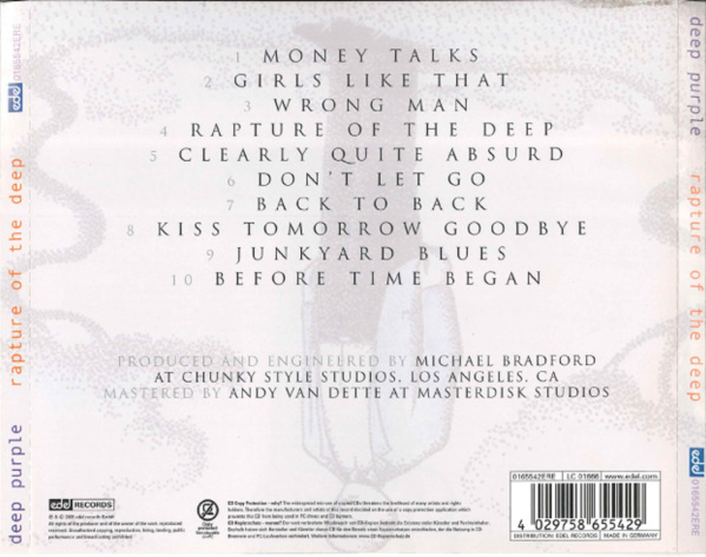 Deep Purple / Rapture Of The Deep (CD)