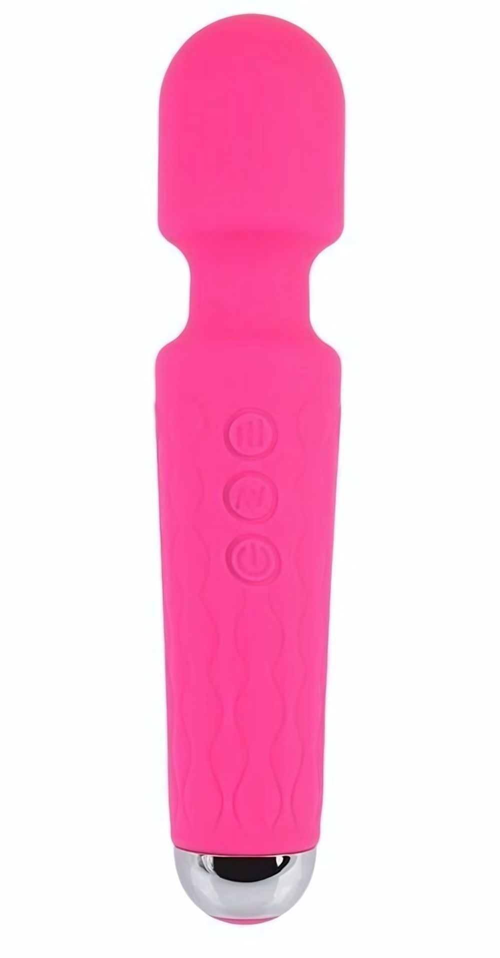 Розовый жезловый вибратор Wacko Touch Massager - 20,3 см. (Цвет: розовый)