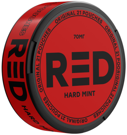 RED ORIGINAL HARD MINT (150 МГ) - МЯТА