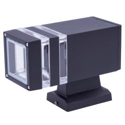 UUL-S23A 60W-E27 IP65 BLACK Светильник уличный. под лампу Е27. Архитектурный накладной. Корпус черный. TM Uniel