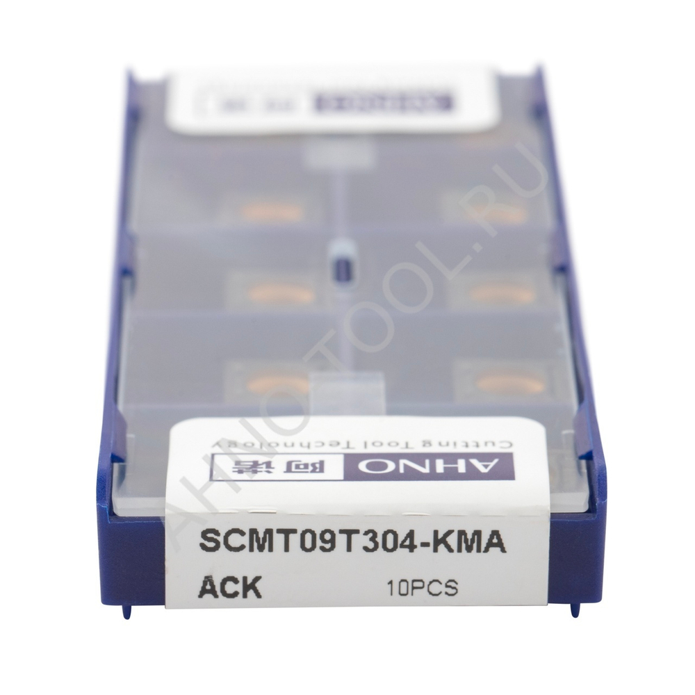 Пластина твердосплавная ISO SCMT09T304-KMA ACK20E AHNO по чугуну, получистовая