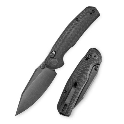 Складной туристический нож TRIVISA Hornet-CG клинок 14C28N рукоять G10 (черный-черный)