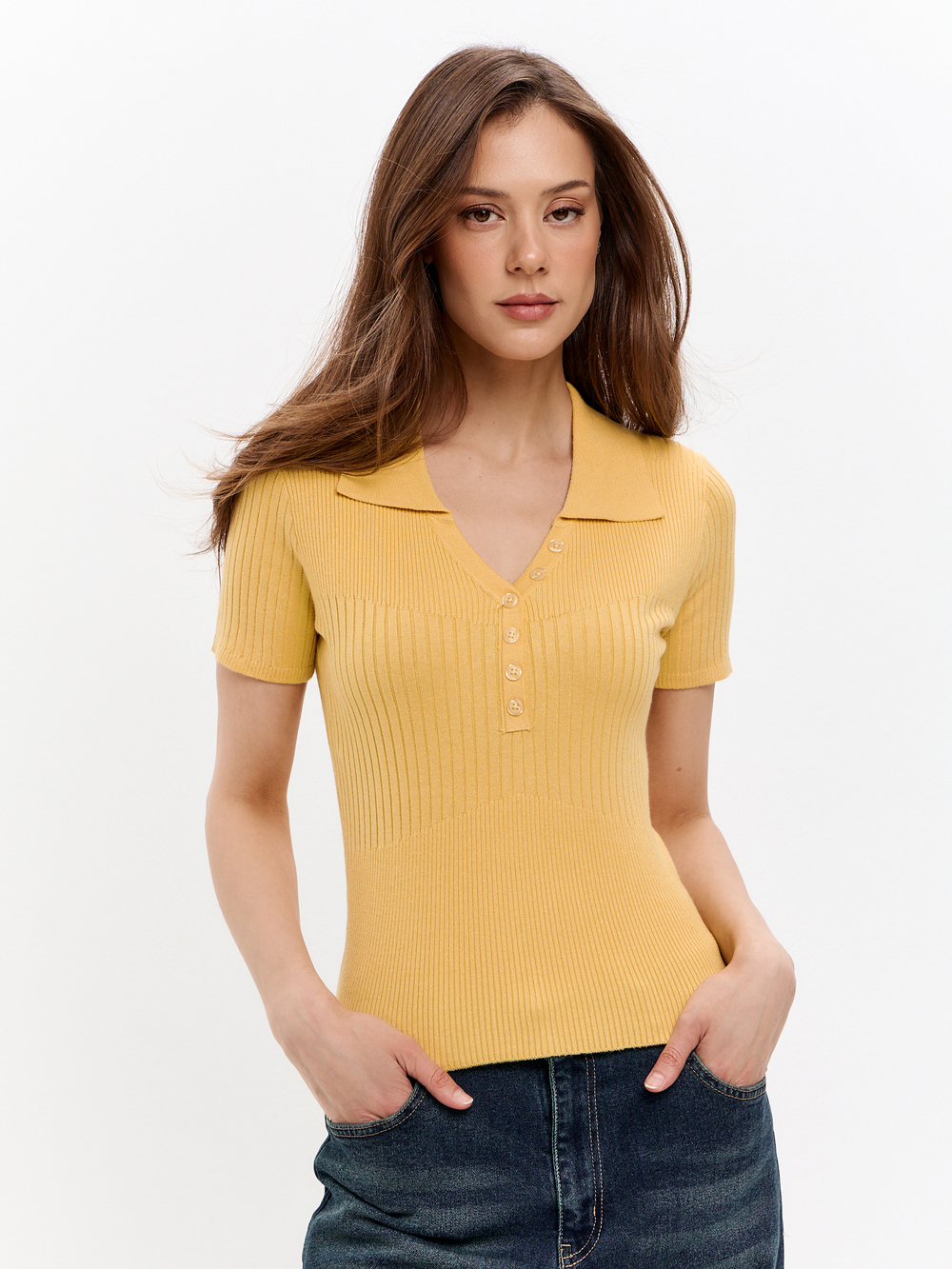 Трикотажный топ