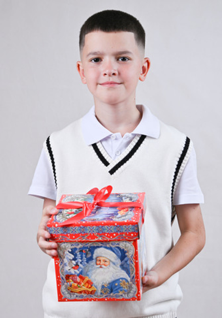 Сладкий новогодний подарок "Сказочный зимний лес" 1кг