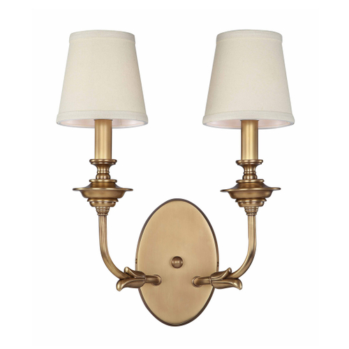 Бра Cloyd MARRY W2 / шир. 37 см - латунь (арт.20042)