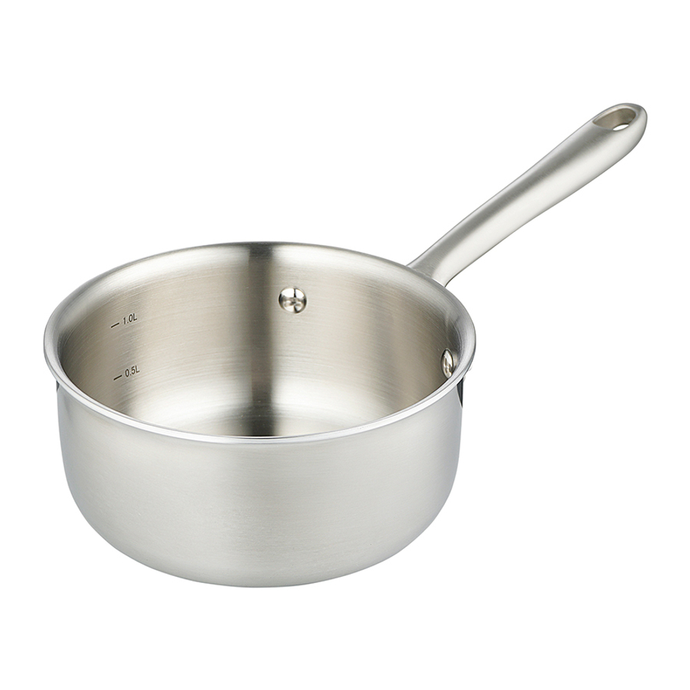 Ковш с крышкой 3ply etalon, D16 см, 1,4 л