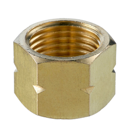 Гайка накидная М16х1,5 LH (левая, латунь)