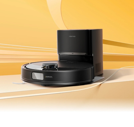 Робот-пылесос Roborock Q8 Max Pro Plus черный (RU)