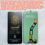 Дисплей Tecno/Infinix X6515 Smart 7/HD/Plus/Hot 30i/Pop 7/Spark 10C/Go 2023/ Crown (как OR100)