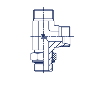 Штуцер FRLG DL10 BSP 1/4 (корпус)