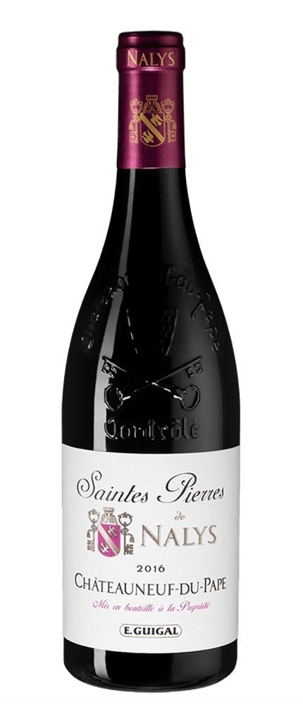 Вино Chateauneuf-du-Pape Saintes Pierres de Nalys Rouge Guigal, 0,75 л.