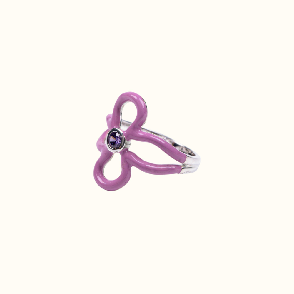 Кольцо Bloom Purple Full
