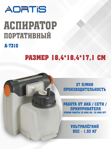 Отсасыватель автомобильный Drive Medical А-7310