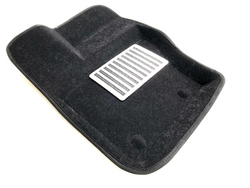 Коврики салона для LAND ROVER Range Rover Voque (2014-) Euromat 3D Lux черные. Арт. EM3D-003106