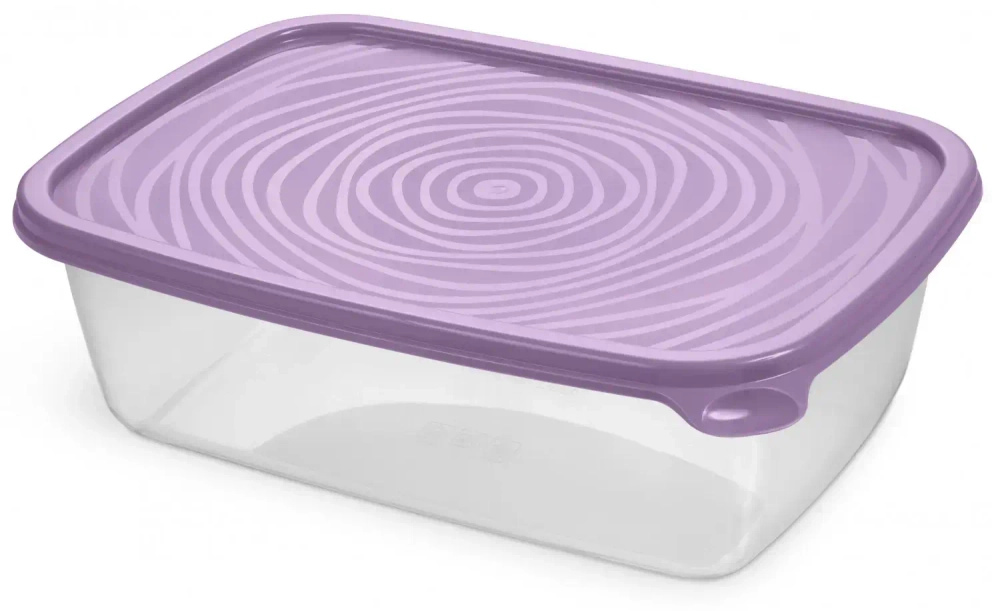 Контейнер прямоугольный «Романо» 1,6л колор С852КОЛ