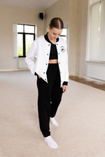 Костюм бомбер и брюки