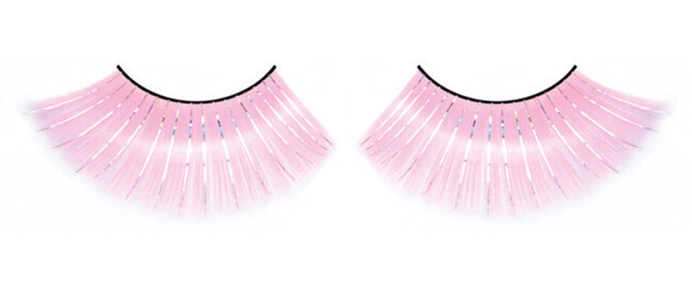 Ресницы розовые длинные (Цвет: розовый)