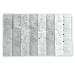 Карта-раскраска «Барселона»