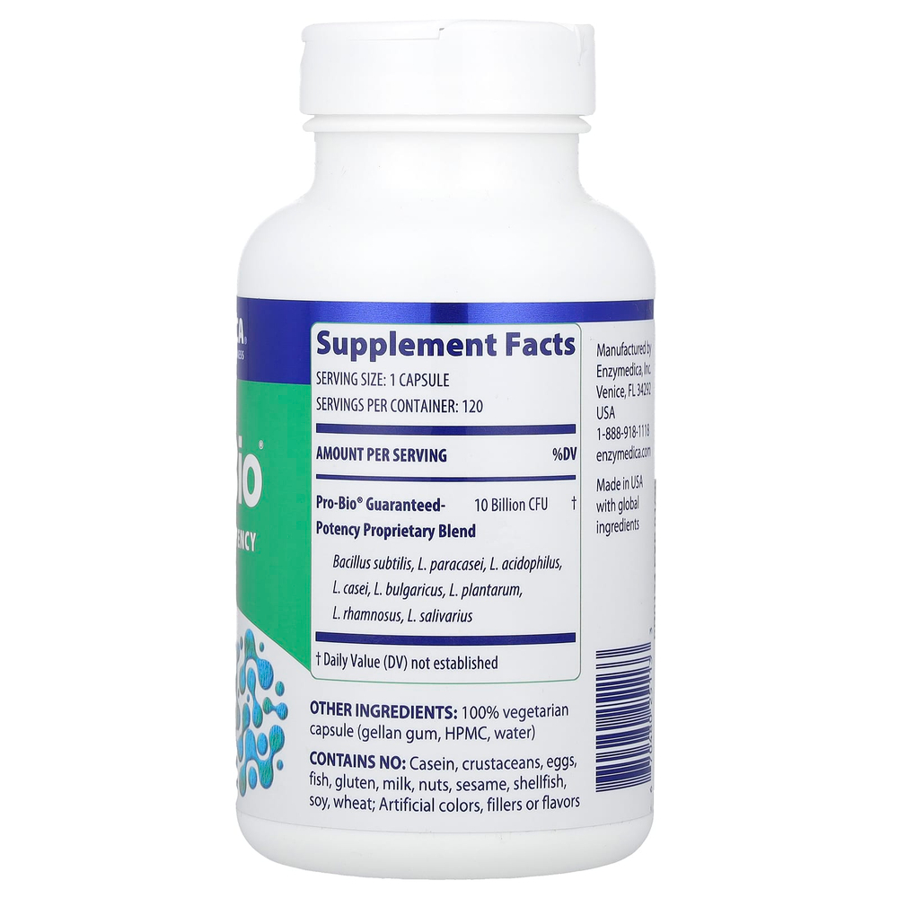 Enzymedica, Pro-Bio®, 120 капсул