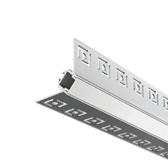 Алюминиевый профиль встраиваемый скрытого монтажа 50x22 (Серебро, 2 м), ALM-5022-S-2M Led Strip alm-5022-s-2m