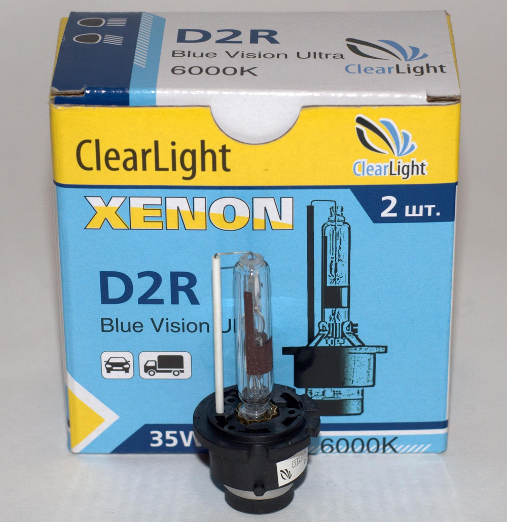 Лампа D2R 6000K ксеноновый свет Clearlight