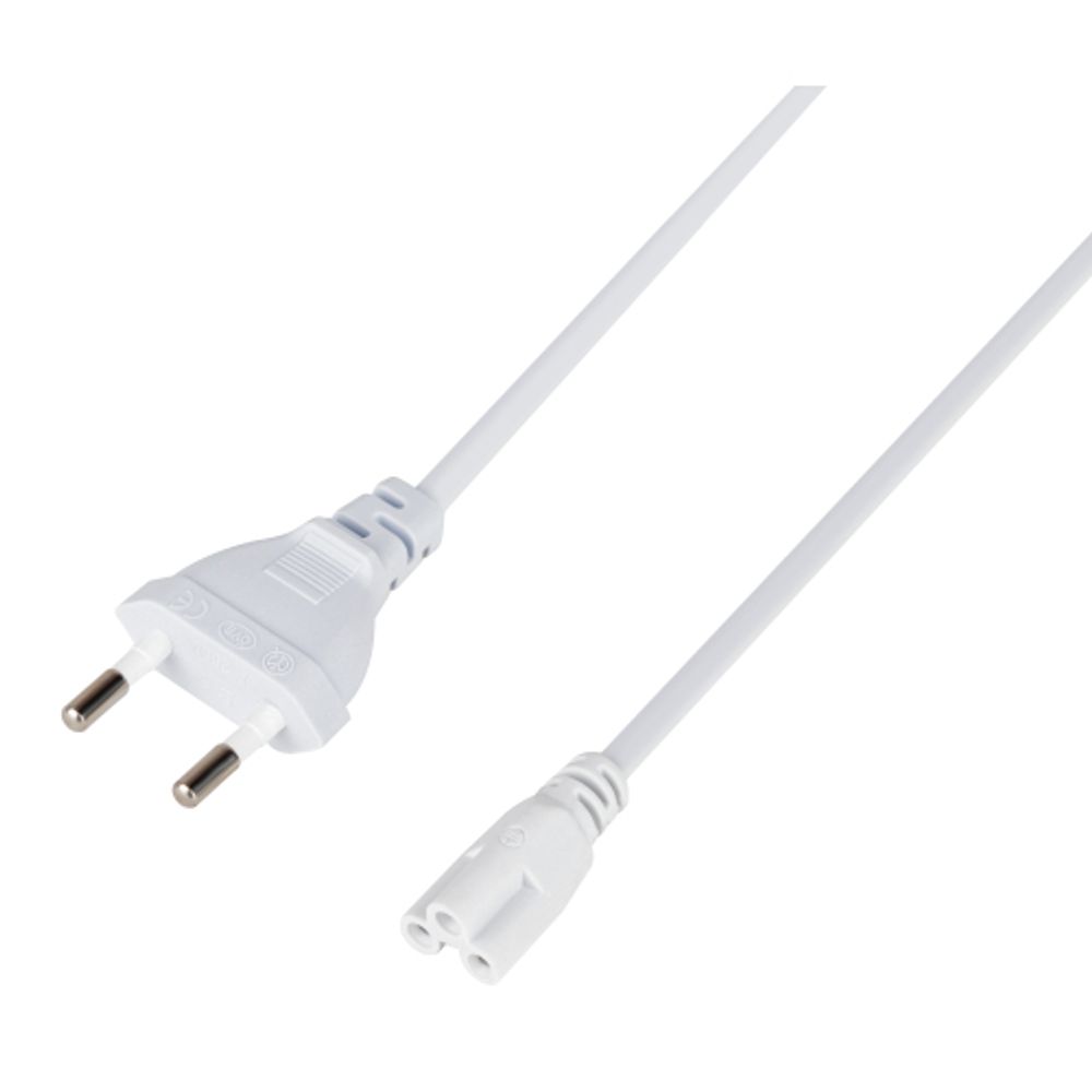 Кабель питания для линейного светильника ЭРА FTS-C5-plug-1,5 1,5 м с выключателем коннектор IEC C5 | Аксессуары для фито светильников