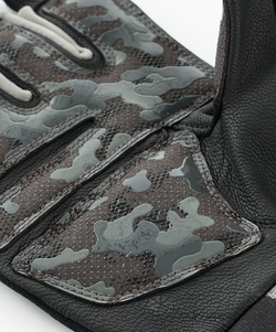 Перчатки для фитнеса WG-203, черный/серый