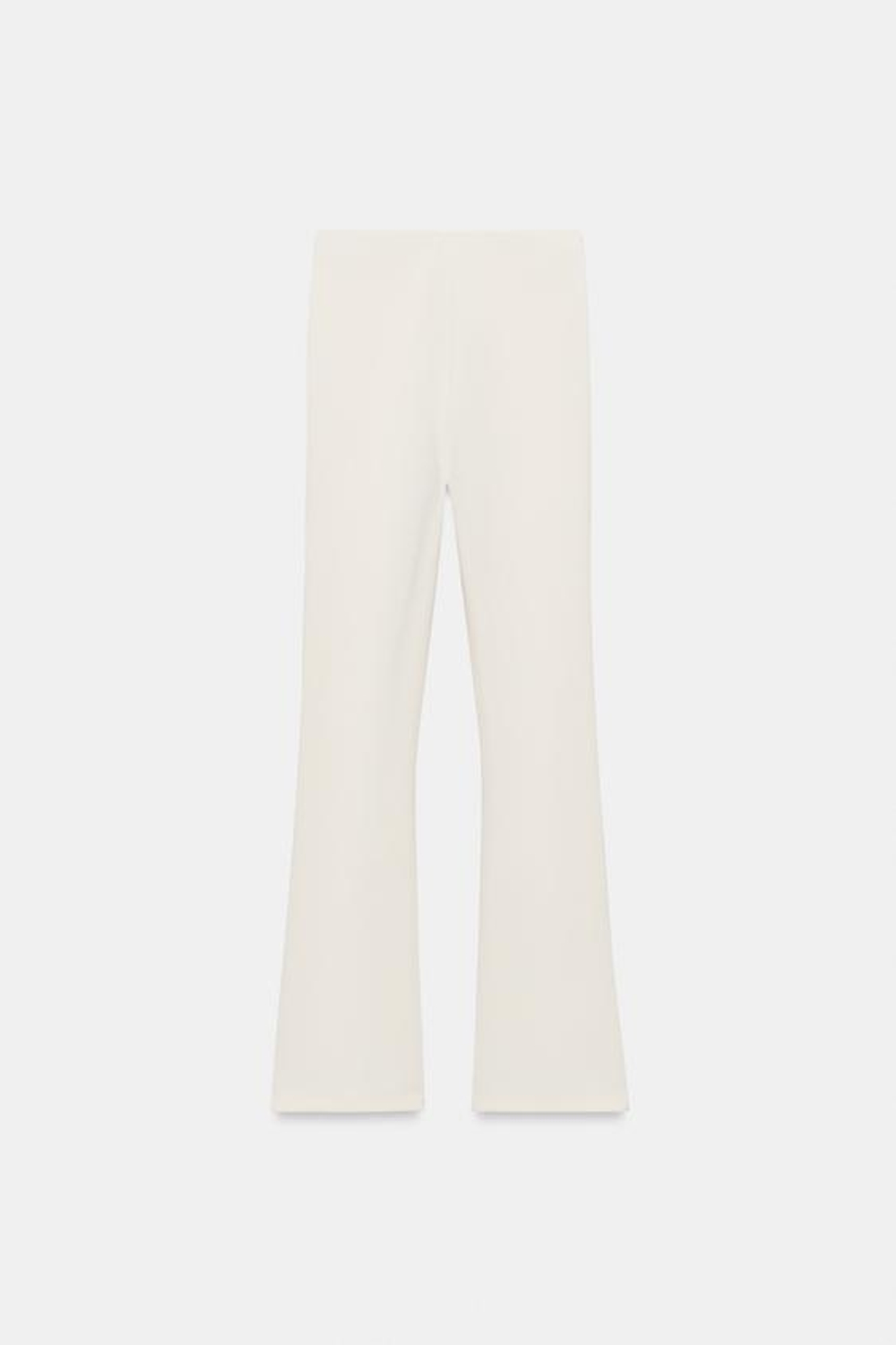 ZARA УКОРОЧЕННЫЕ БРЮКИ СТРЕТЧ, СВЕТЛО-ЖЕЛТЫЙ