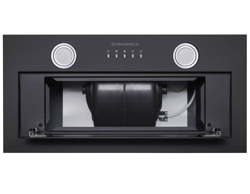 Встраиваемая вытяжка Maunfeld TRAPEZE 602IG BLACK