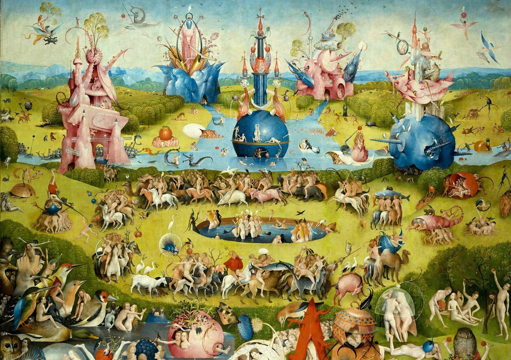 Пазл Босх «Сад земных наслаждений»