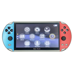 Консоль игровая X12 Plus, 7 дюймов, 16/48 ГБ, 2000 игр, 8/16/32/128 бит, портативная приставка