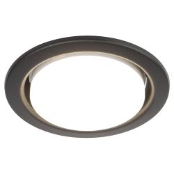 Светильник встраиваемый ЭРА KL35 SBK (к) под лампу GX53 черный матовый термокольцо в комплекте