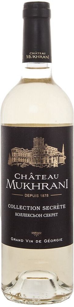 Вино Chateau Mukhrani Collection Secrete Blanc, 0,75 л.