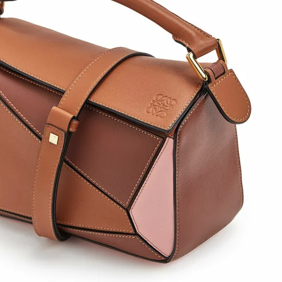 Сумка Loewe Puzzle Small Bag Tan/medium Pink
