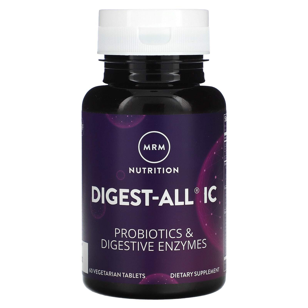 MRM Nutrition, Digest-All IC, 60 вегетарианских таблеток