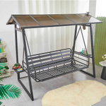 Раскладные качели из алюминия GRAF IV, серый